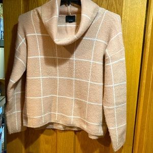 Lumiere Womens cowl neck sweater.
